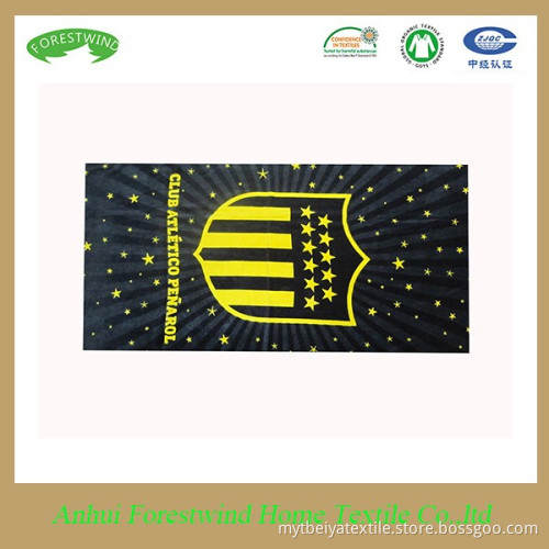 2015 80 polyester 20 polyamide printed microfiber beach towel wholesale